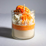 Mango Coconut Cream Dessert Candle