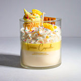 Lemon Cup Cake Dessert Candle