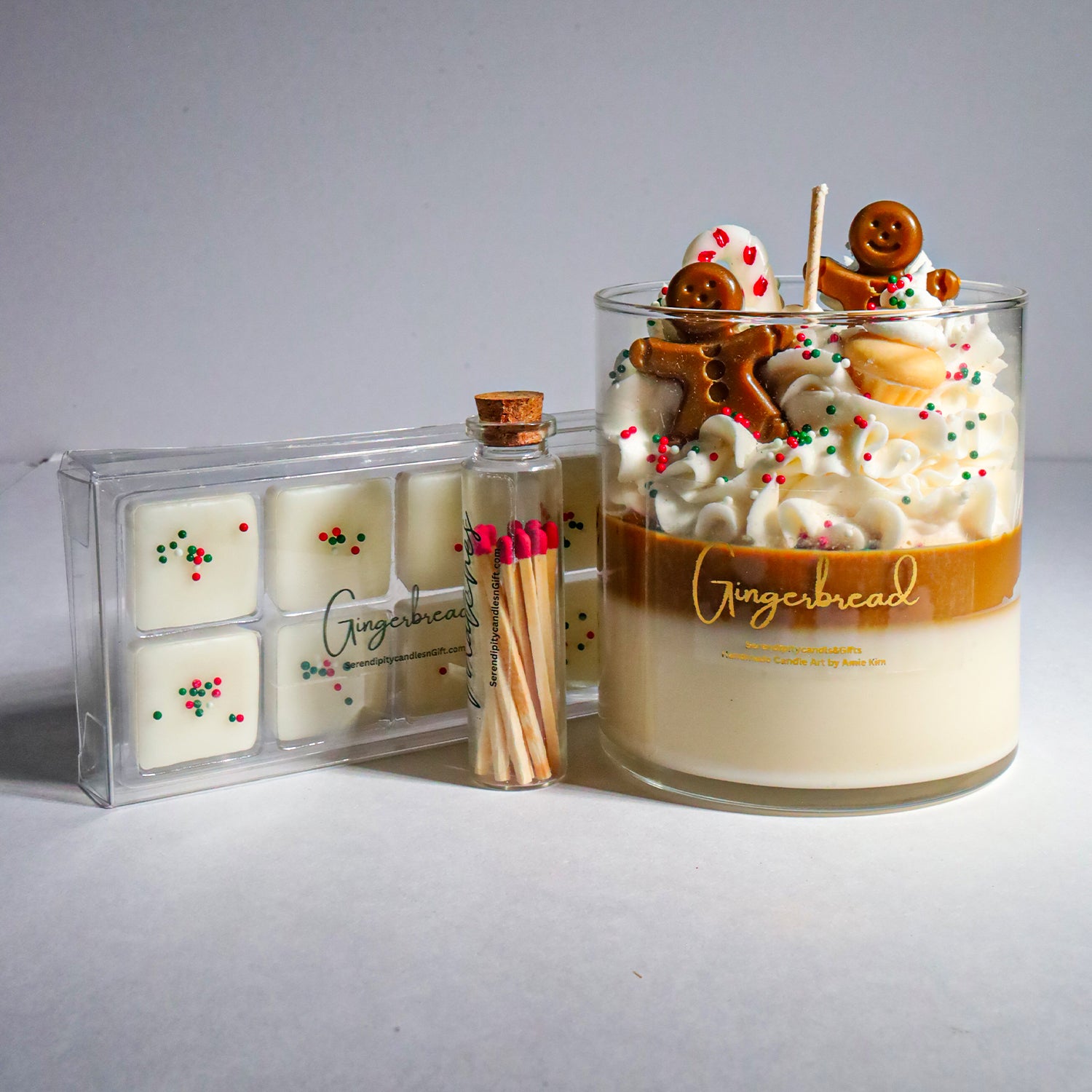 Gingerbread Candle